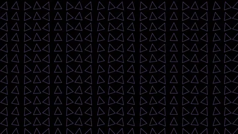 Abstract black surface seamless loop with modern geometric triangle grid de.. Stock Footage 342522376