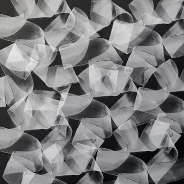  Abstract black tape pattern Illustrazione stock