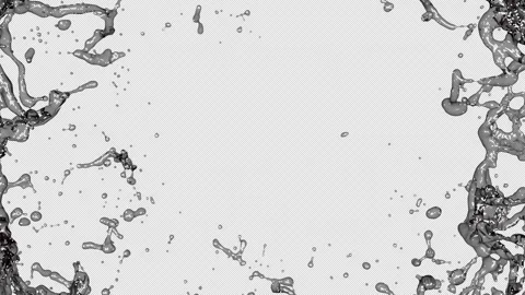Abstract Black Transparent Liquid Stock Footage 308166055