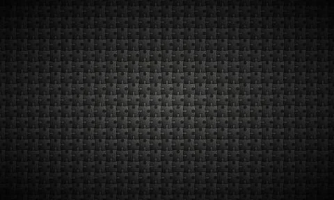 Abstract black vector puzzle background, vector illustration イラスト素材