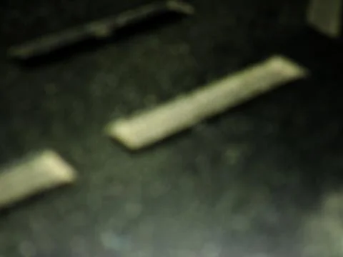 Abstract black wallpaper with different elements in a blur effect Stock Photos