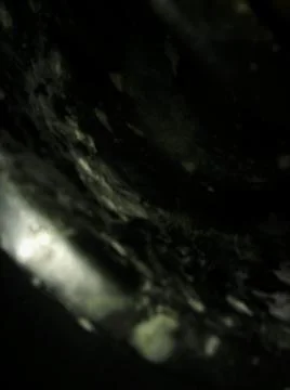 Abstract black wallpaper with different elements in blurry effect with lights Foto stock