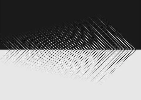 Abstract black white dotted arrows geometric tech background 스톡 일러스트