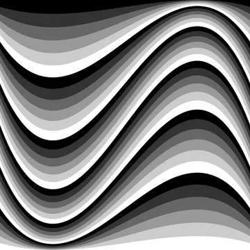 Abstract black white seamless pattern Stock Illustration