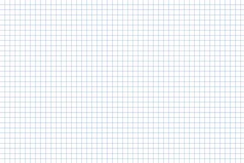 Abstract blank blue color graph paper on white background Stock Illustration