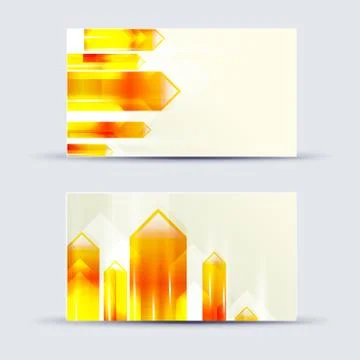 Abstract blank name card template for business artwork Stock Illustration