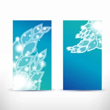 Abstract blank name card template for business artwork Stock Illustration