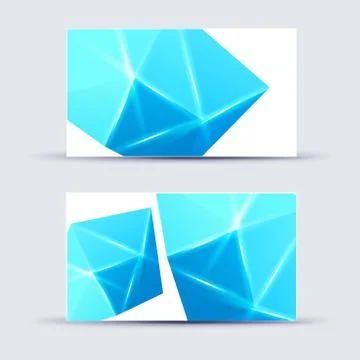 Abstract blank name card template for business artwork Stock Illustration