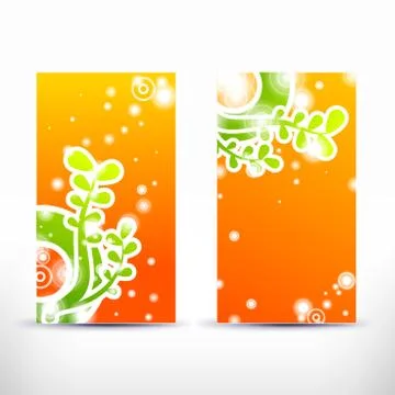 Abstract blank name card template for business artwork Stock Illustration