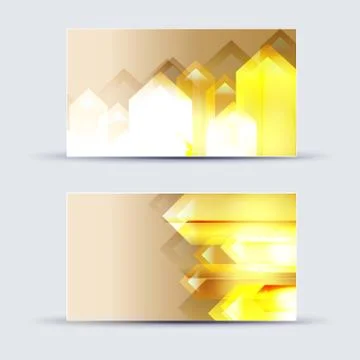 Abstract blank name card template for business artwork Stock Illustration