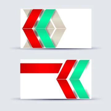 Abstract blank name card template for business artwork Stock Illustration