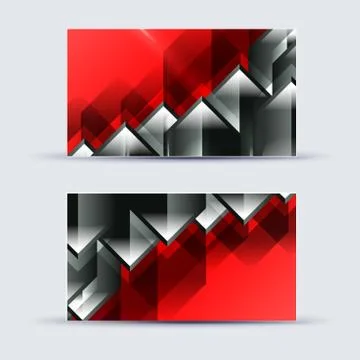 Abstract blank name card template for business artwork Stock Illustration