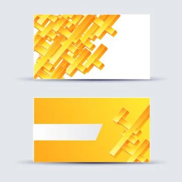 Abstract blank name card template for business artwork Stock Illustration