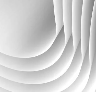 Abstract blank paper sheets wave Stock Illustration