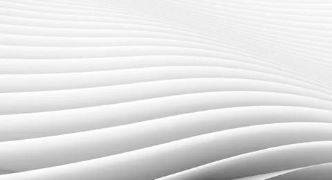 Abstract blank paper sheets wave Stock Illustration