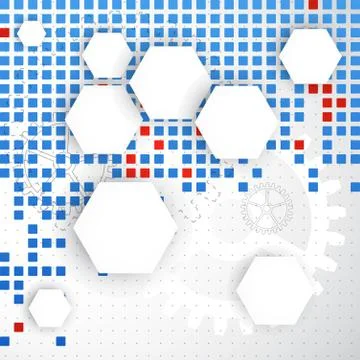 Abstract blank. Pixel art. Vector Stockillustratie