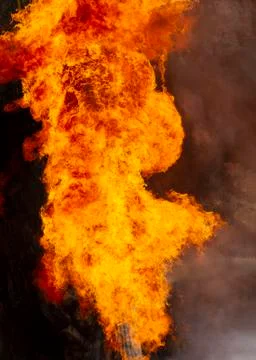 Abstract blaze fire flame texture or background Foto stock