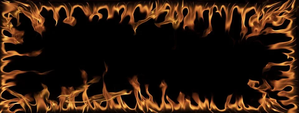 Abstract blaze fire flame texture for banner background.Texture of fire flame Stock Photos
