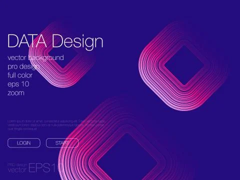 Abstract blend background. Template for web site Illustrazione stock