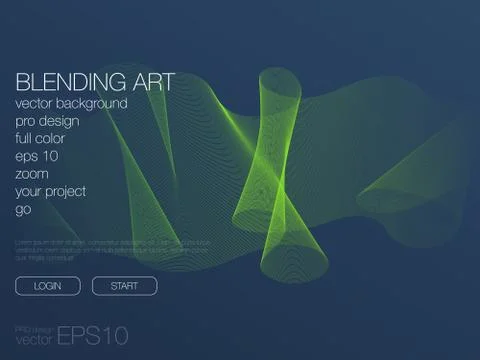 Abstract blend background. Template for web site 스톡 일러스트