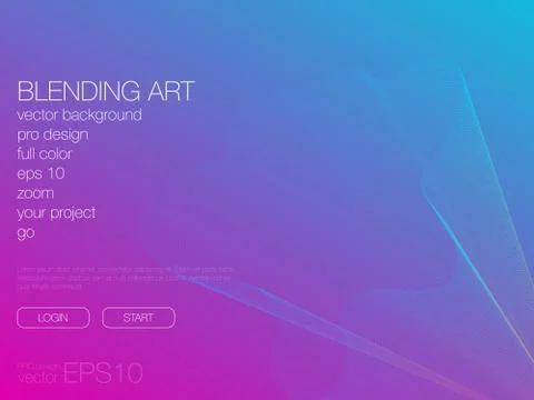 Abstract blend background. Template for web site Stock Illustration