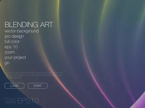 Abstract blend background. Template for web site Stock Illustration