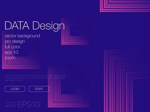 Abstract blend background. Template for web site Illustrazione stock