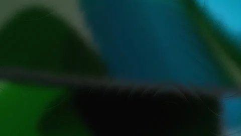 Abstract blend of deep green transitioning to rich teal and a dark black ar.. Stock Illustration