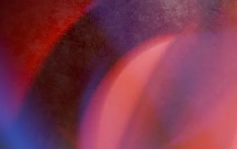 Abstract blend of vibrant, blurred red, purple, pink, and blue hues with so.. Stock Illustration