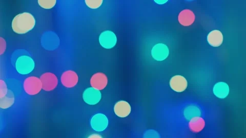 Abstract blinking bokeh background. 4k festive video loop. Vídeos de archivo 257794338