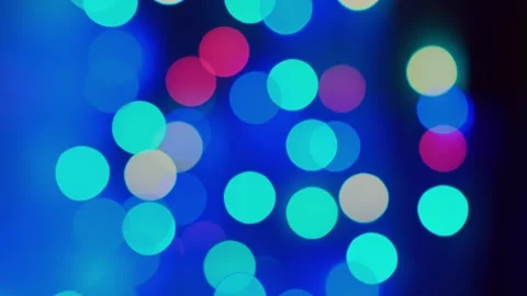 Abstract blinking bokeh background. 4k festive video loop. Stock Footage 278380466