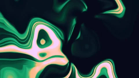 Abstract blinking bright yellow green lights Video stock 261010648