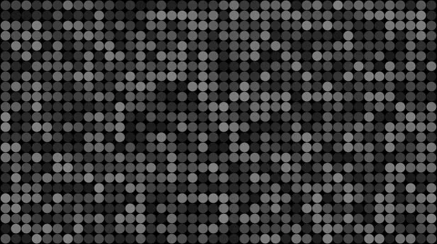 Abstract blinking disco grey circles seamless pattern background Stock Footage 67960865