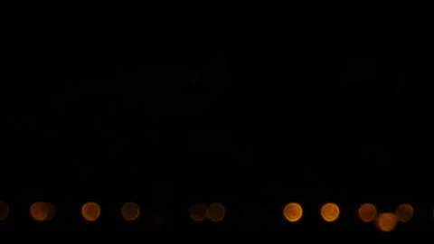 Abstract blinking lights in horizontal Stock Footage 260770798