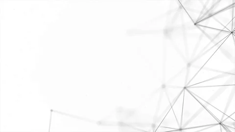 Abstract Blinking Moving Triangles Dots Triangles plexus Loop Background Stock Footage 94726514