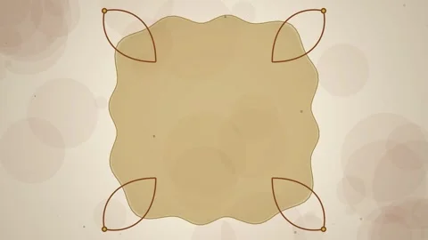 Abstract Blob Amorphous Shape Organic Fluid Flowing Brown Background Bokeh .. Stock Footage 346660958