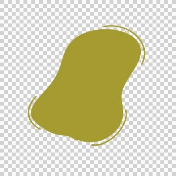 Abstract Blob Art Line Shape Stock Photos