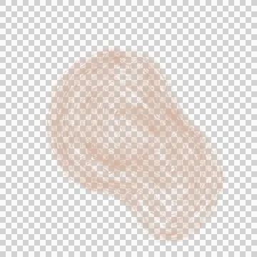 Abstract Blob Art Line Shape Stock Photos