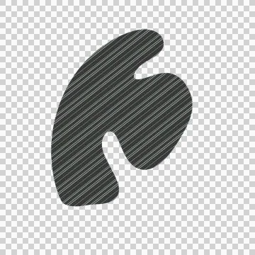 Abstract Blob Art Line Shape Stock Photos