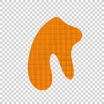 Abstract Blob Art Line Shape Stock Photos