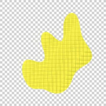 Abstract Blob Art Line Shape Stock Photos