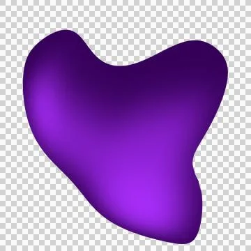 Abstract Blob Art Foto stock