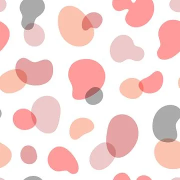 Abstract blob pattern Stockillustratie