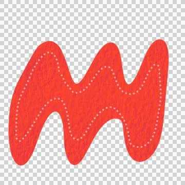 Abstract Blob Shape Stock Illustration