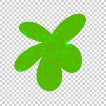 Abstract Blob Shape Stock Illustration