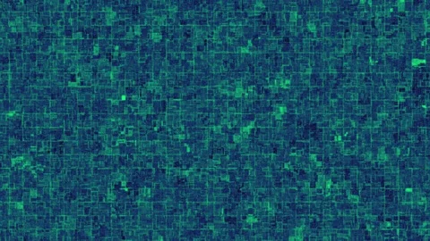 Abstract block future Sci-Fi background. 動画素材 114282294