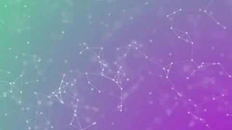 Abstract blockchain network connection structure. Creative abstract blockc... 스톡 사진