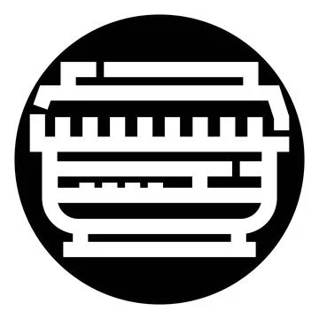 Abstract blocky icon representing building architecture concept Stock Illustration