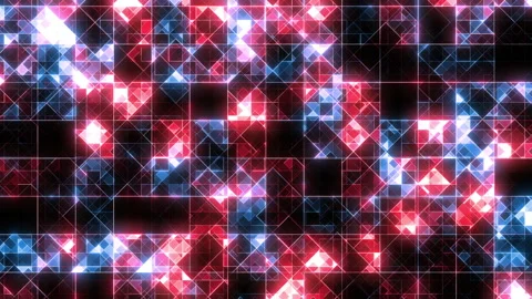 Abstract Blocky Pattern Background 스톡 동영상 144139414