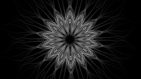 Abstract blossom background - seamless looping (FULL HD) Video stock 83875287